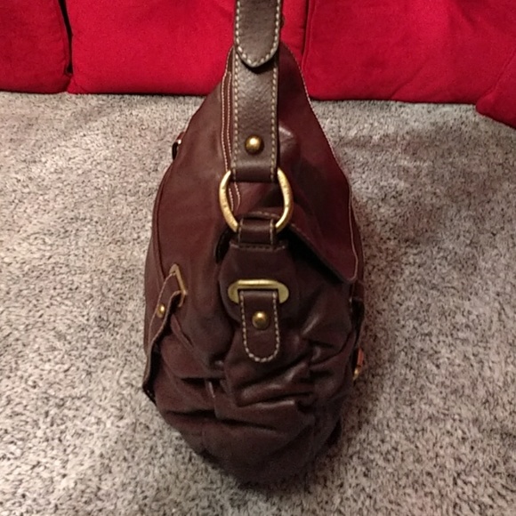 Authentic  NWOT XL Nuovedive soft brown lea - Picture 5 of 8